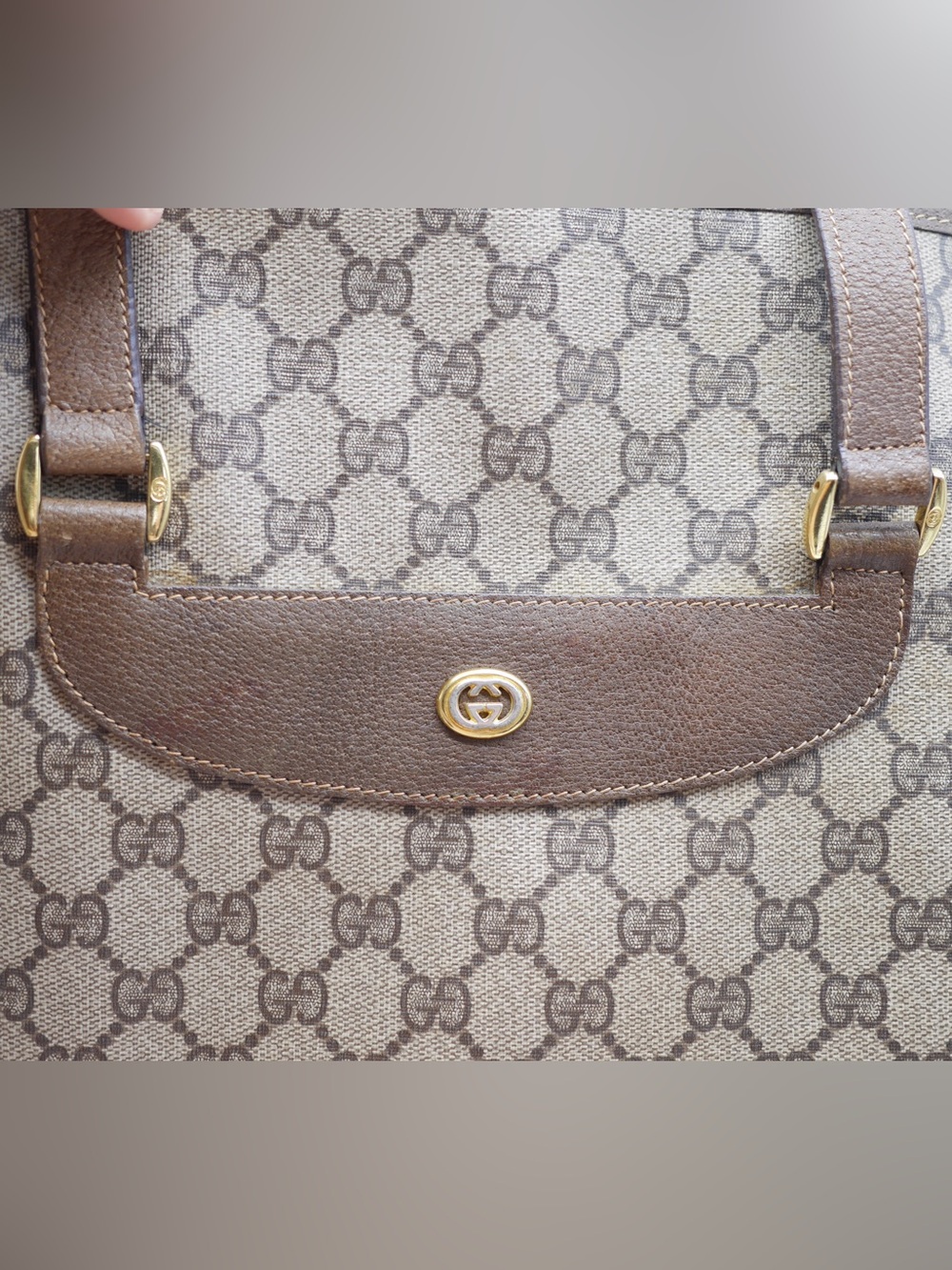 🍓GUCCI GG PVC Sherryline Shoulder Bag - Picture 14 of 14